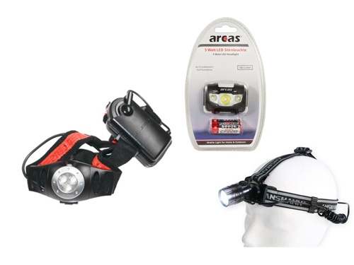 Kopf / Stirn / Lampe