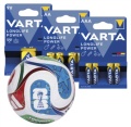 Varta Longlife Power Aktion inkl. FIFA WM 26 Ball