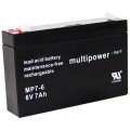 Multipower Blei-Akku MP7-6 / LC-R067R2P