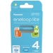 eneloop lite Micro Akku BK-4LCCE/4BE