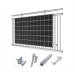 Befestigungskonstruktion für Solarpanel Montage an Balkon