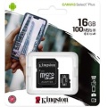 KINGSTON 16GB SPEICHERKARTE MICROSDHC UHS-I