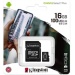 KINGSTON 16GB SPEICHERKARTE MICROSDHC UHS-I