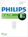 PHILIPSUSB 2.0 Stick 8GB, Pico Edition, White, Green